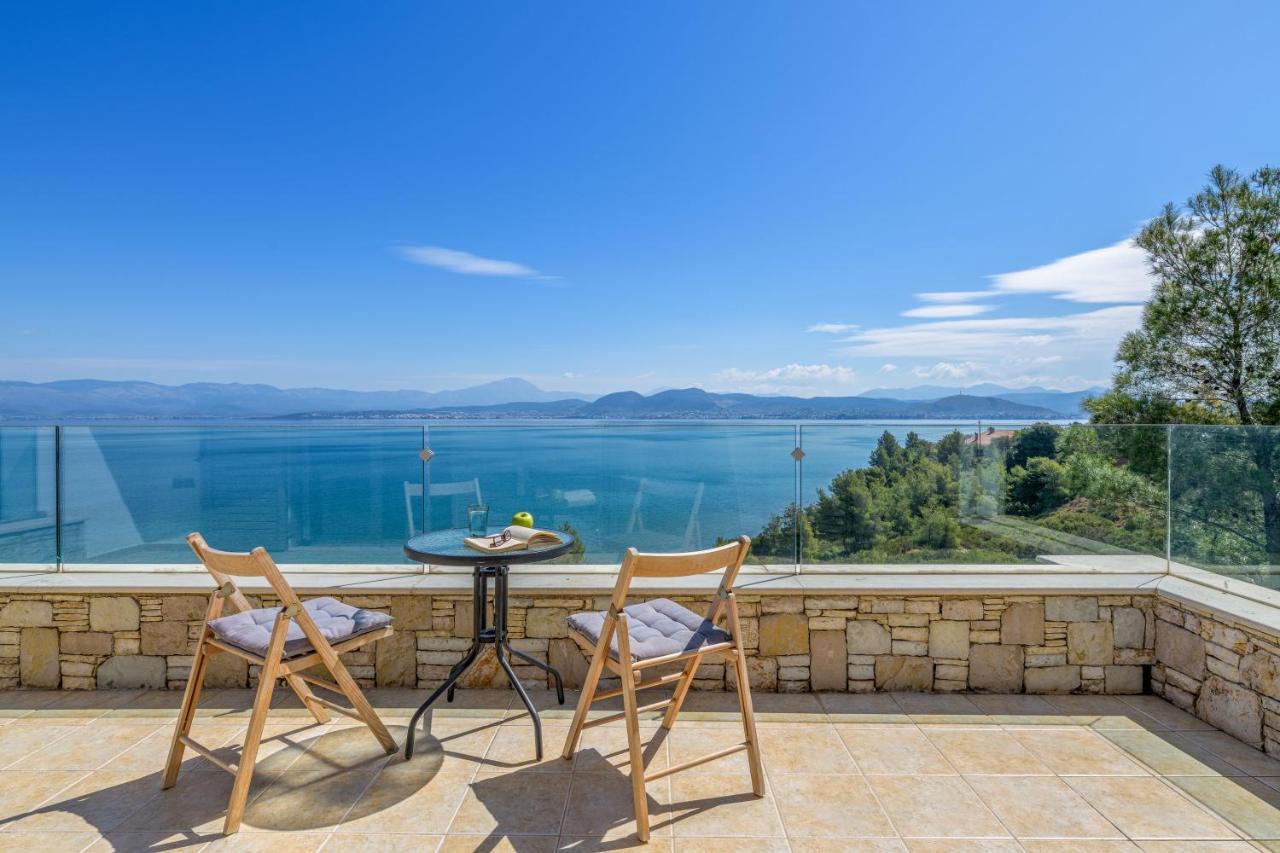 Crystal Beach Villa Chalkís Kültér fotó