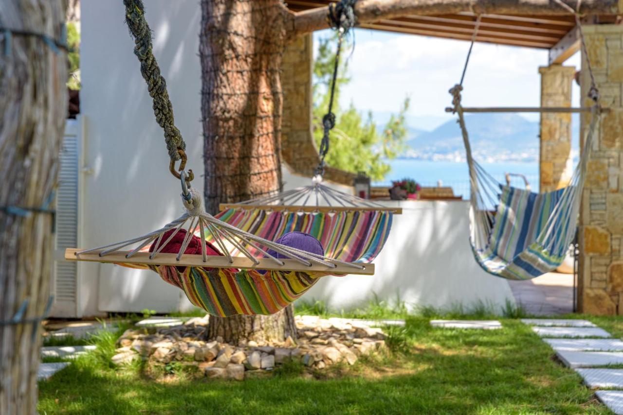 Crystal Beach Villa Chalkís Kültér fotó