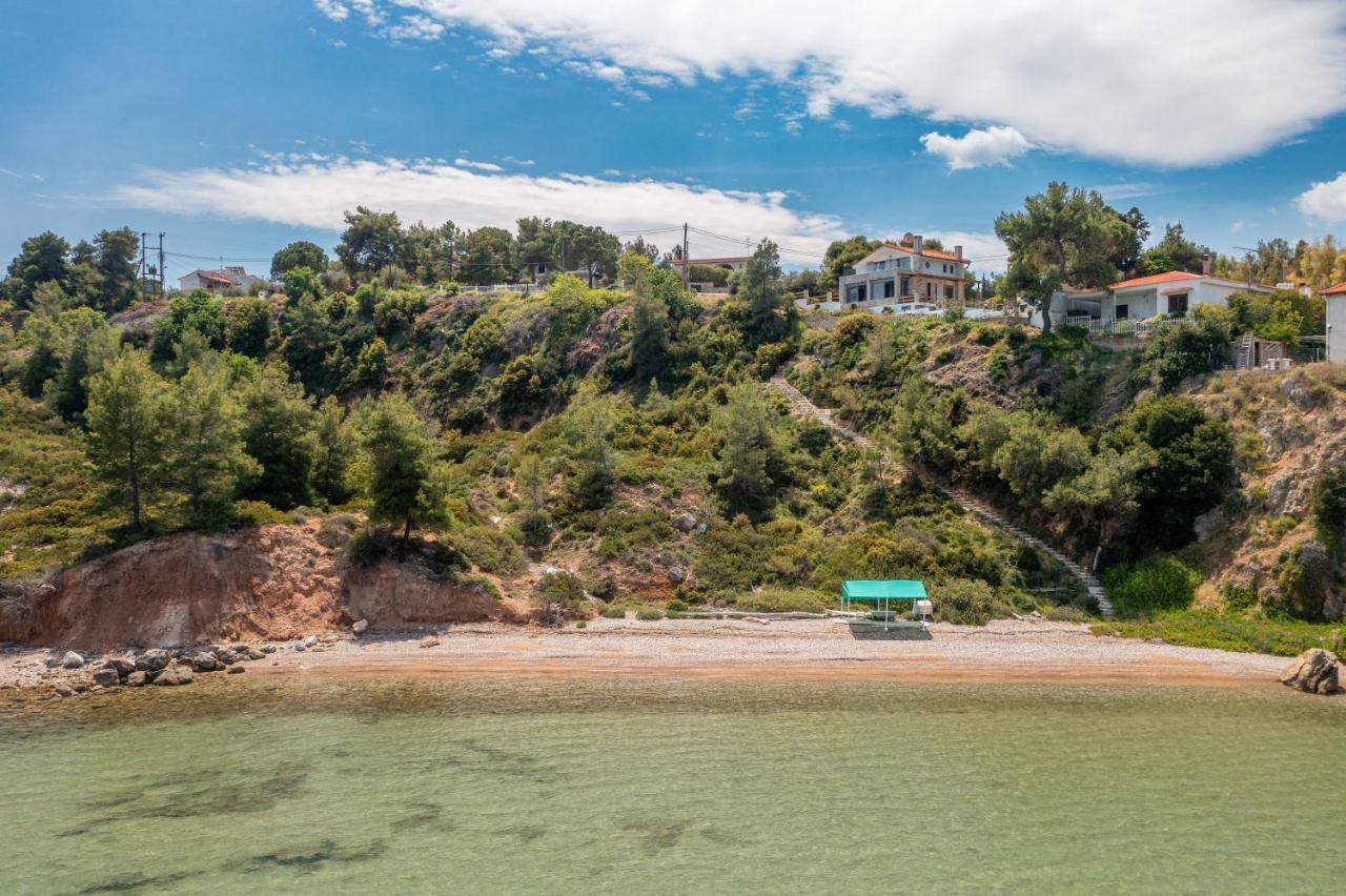 Crystal Beach Villa Chalkís Kültér fotó