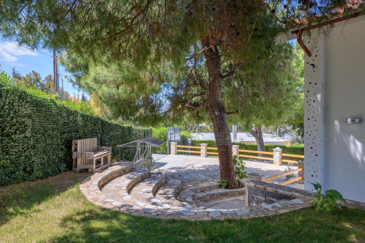Crystal Beach Villa Chalkís Kültér fotó
