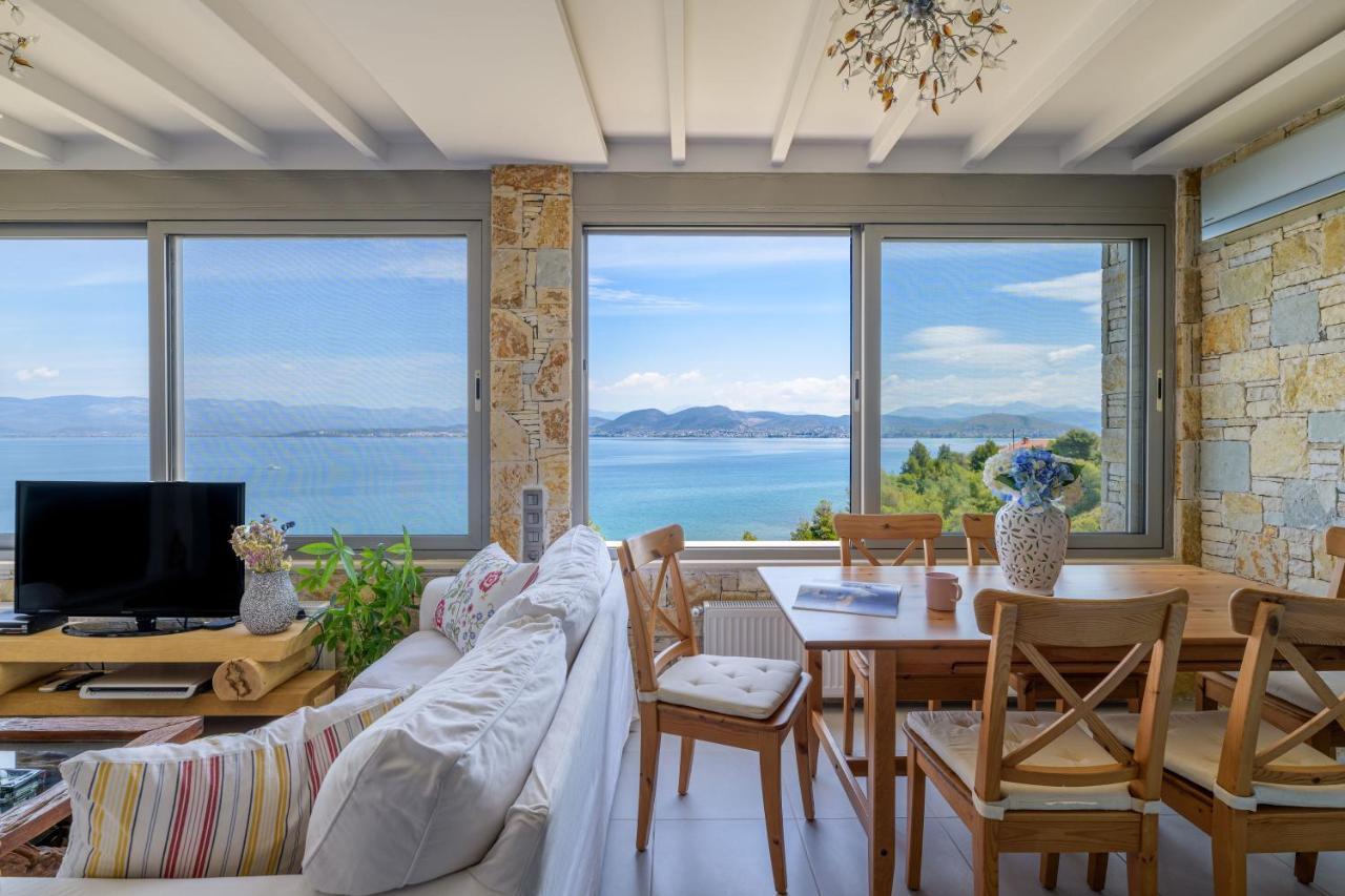 Crystal Beach Villa Chalkís Kültér fotó