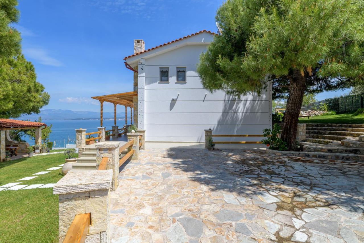 Crystal Beach Villa Chalkís Kültér fotó