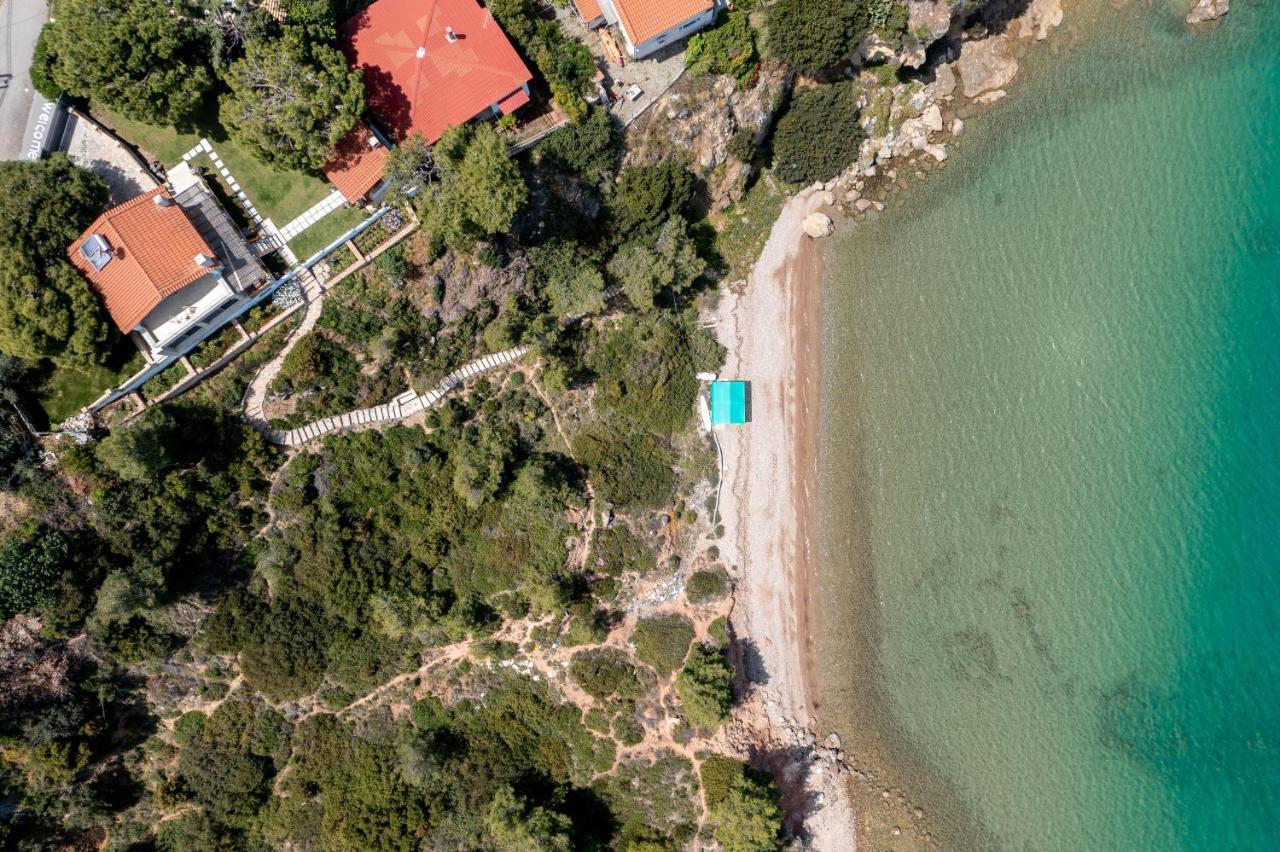 Crystal Beach Villa Chalkís Kültér fotó