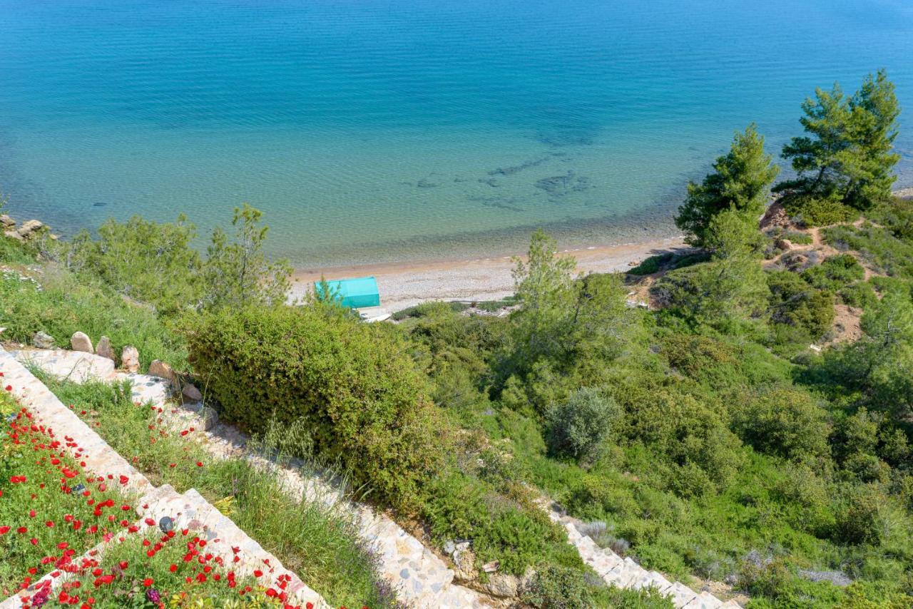 Crystal Beach Villa Chalkís Kültér fotó